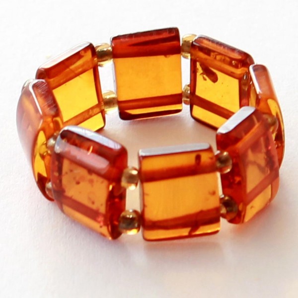 Anel Ambar Cognac