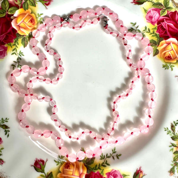 Colar de Quartz Rosa Edição Especial