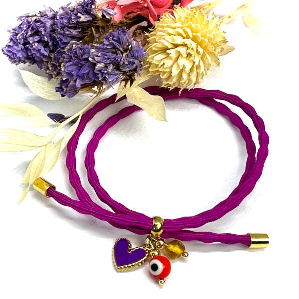 Pulseiras Karma com Amuletos de Proteção