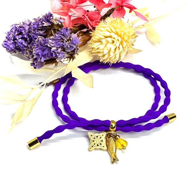 Pulseiras Karma com Amuletos de Proteção