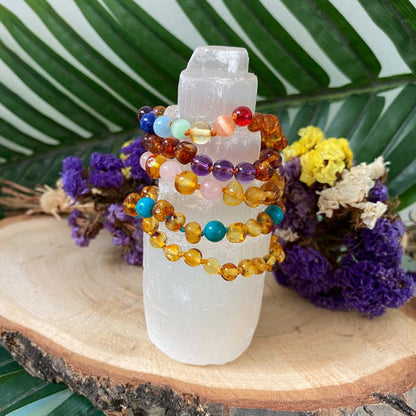 Selenite - Cristal de Limpeza e Equilíbrio (torre 10-11cm)