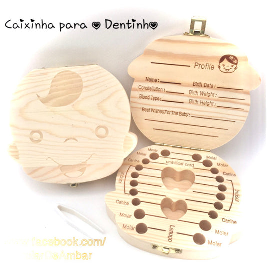 Caixa Organizadora Dentes de Leite Menino