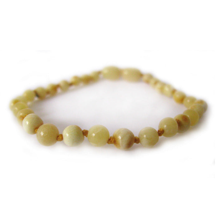 Colar de Âmbar Royal Juvenil - Mulher Manteiga