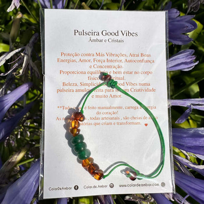Good Vibe - Pulseira Ajustável