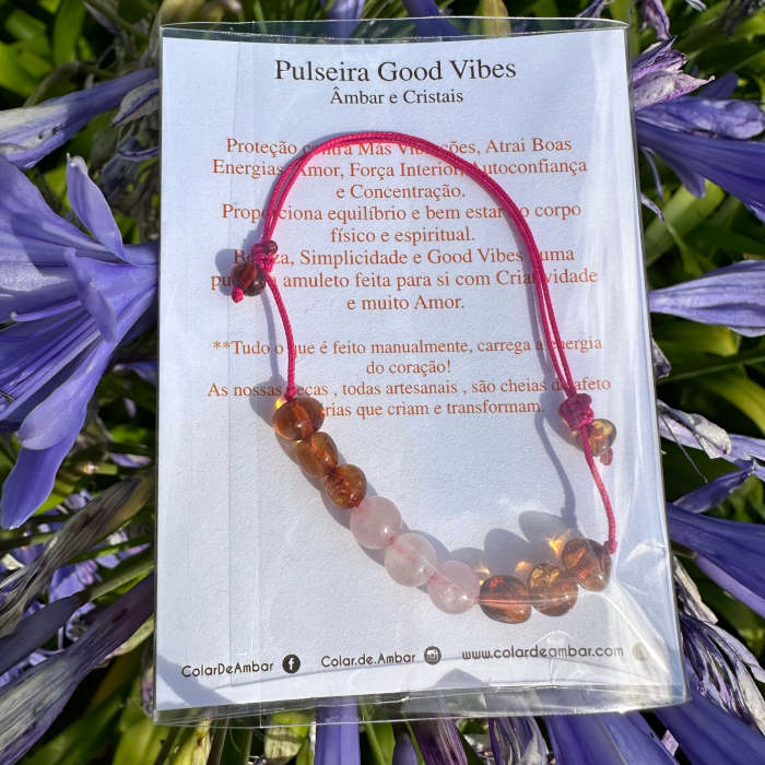 Good Vibe - Pulseira Ajustável