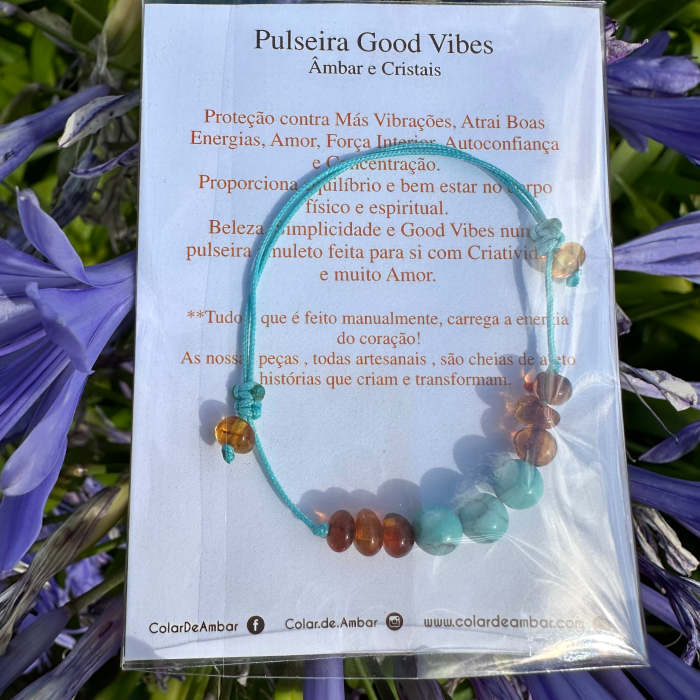 Good Vibe - Pulseira Ajustável
