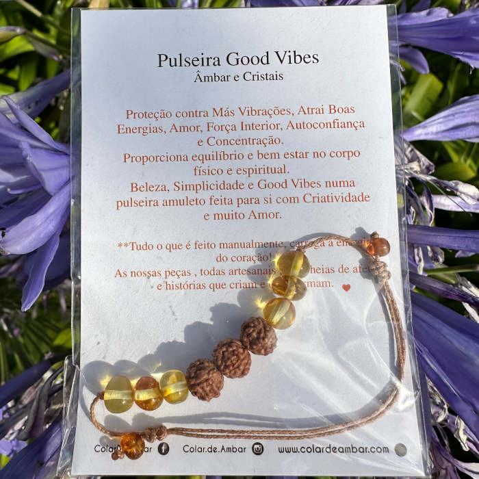 Good Vibe - Pulseira Ajustável