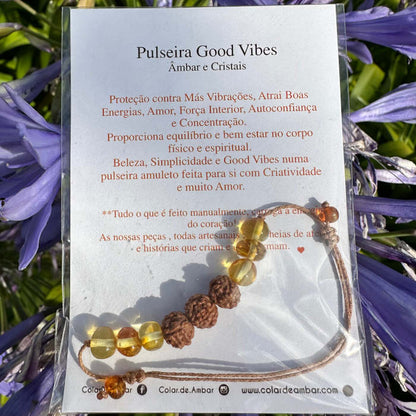 Good Vibe - Pulseira Ajustável