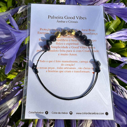 Good Vibe - Pulseira Ajustável