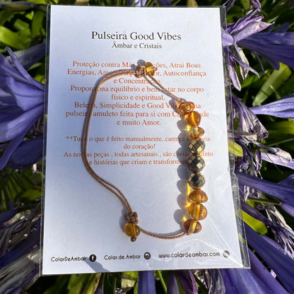 Good Vibe - Pulseira Ajustável