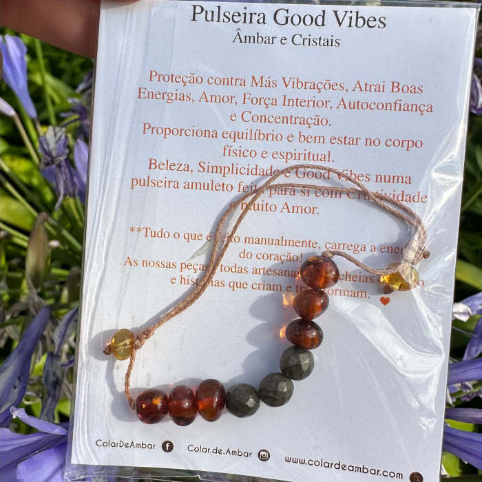 Good Vibe - Pulseira Ajustável