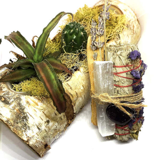 Rituais de Boas Energias, Limpeza e Proteção (Salvia e Pau de Santo)