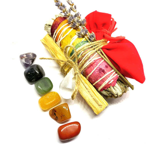 Rituais de Boas Energias, Limpeza e Proteção (Salvia e Pau de Santo)