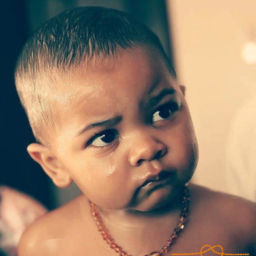 Colar de Âmbar Barroco Bebé – Criança Cognac