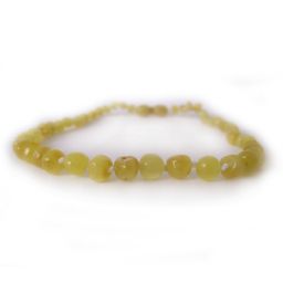 Colar de Âmbar Barroco Adulto Manteiga