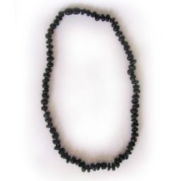 Colar de Âmbar Arredondado Irregular Juvenil – Mulher Multicor