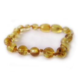 Colar de Âmbar Royal Bebé – Criança Mel