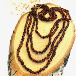 Colar de Âmbar Cognac 2 Metros