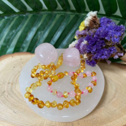 Selenite – Cristal de Limpeza e Equilíbrio (base redonda)