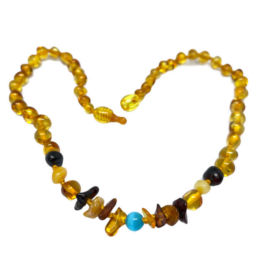 Colar Tribal II Âmbar Mel Bebé – Criança