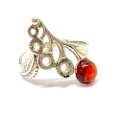 Anel Ramos em Âmbar