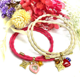 Pulseiras Karma com Amuletos de Proteção